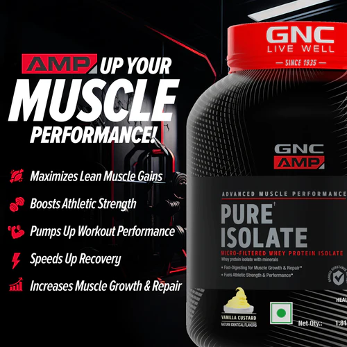 GNC AMP Advanced Muscle Performance Pure Isolate 1.81kg