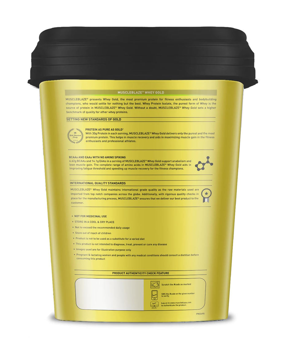 MuscleBlaze Whey Gold 4kg