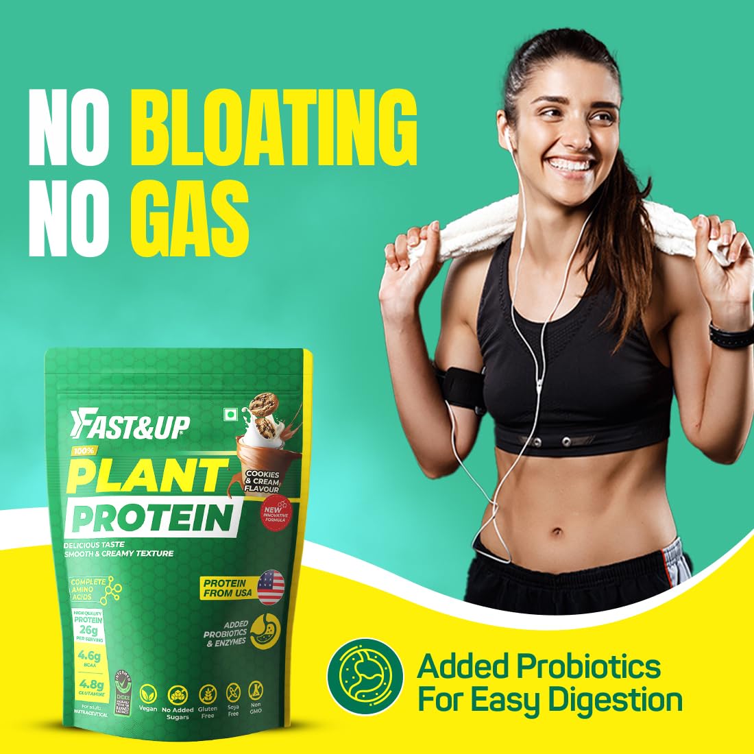 Fast&Up Plant Based Protein 900g