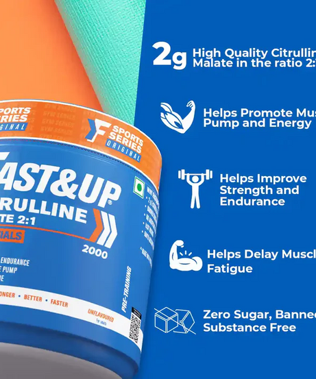 Fast&Up Citrulline Malate 2:1 Unflavoured