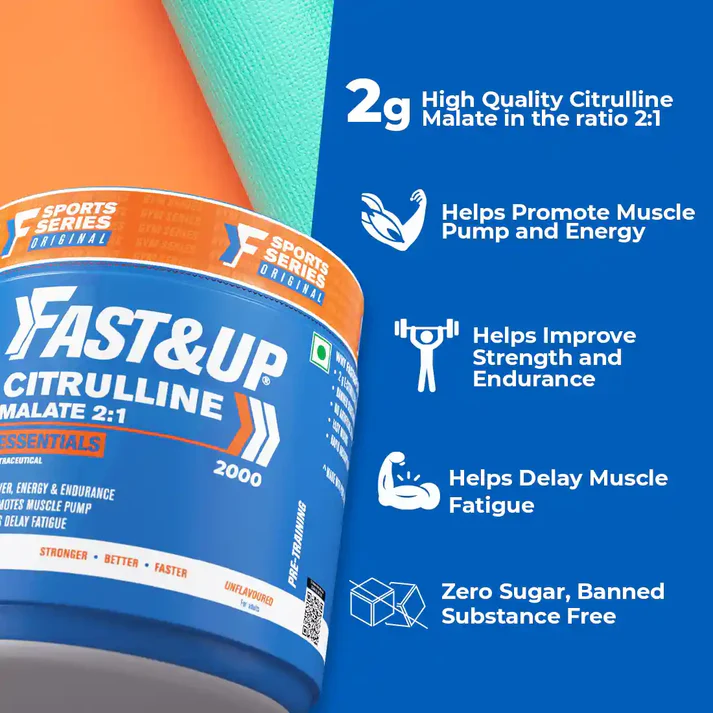 Fast&Up Citrulline Malate 2:1 Unflavoured