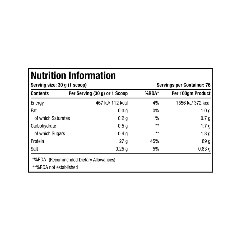 One Science Nutrition 100% Isogold Whey Protein 907g