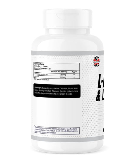 Well sport L-arginine & L-citruline