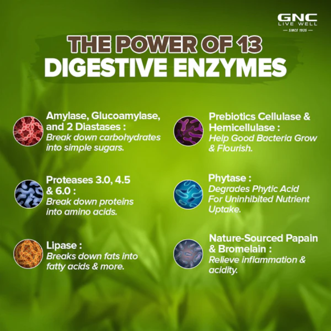 GNC Natural Brand Super Digestive Enzymes
