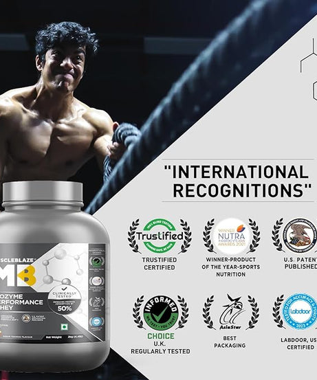MuscleBlaze Biozyme Performance Whey 2kg