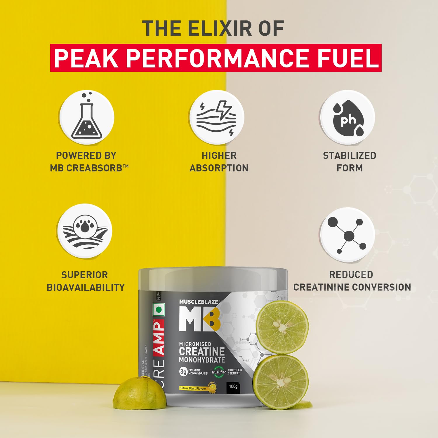 MuscleBlaze Creamp 100g