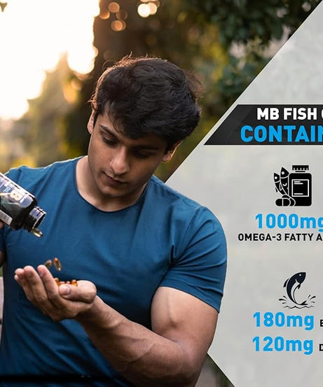 MuscleBlaze Fish Oil 1000mg