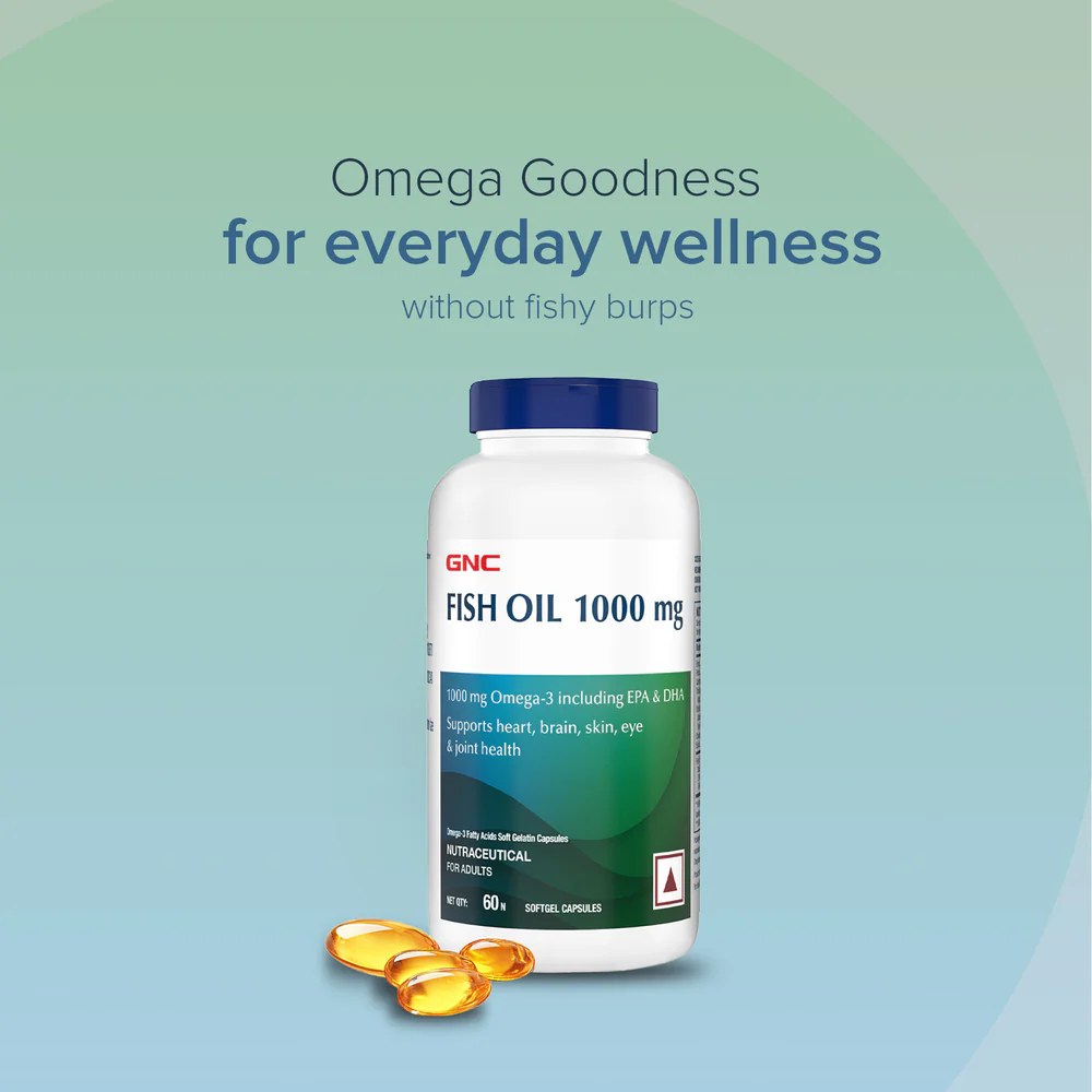 Gnc Fish Oil 1000Mg