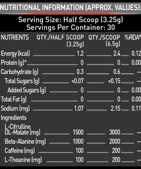 MuscleBlaze Pre Workout 200 Extreme 100g
