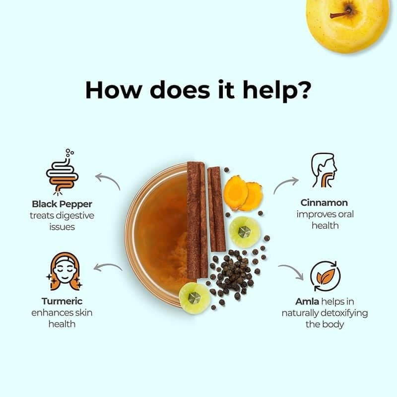 Wellbeing Nutrition Apple Cider Vinegar Amla 500ml