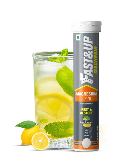 Fast&Up Magnesio Magnesium+zinc 20 Effervescent Tablets