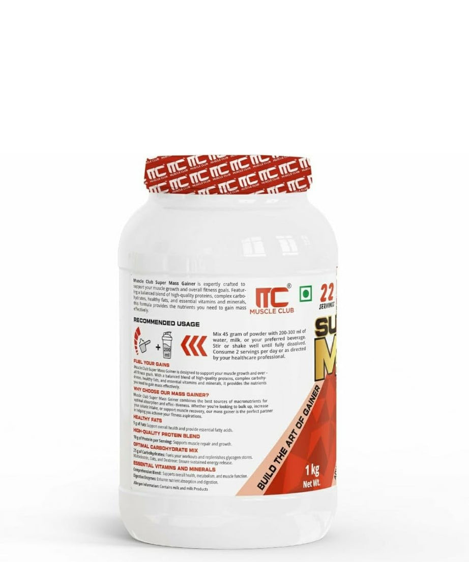 Muscle Club Super Mass Build 1kg