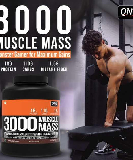 Qnt 3000 Muscle Mass 908g