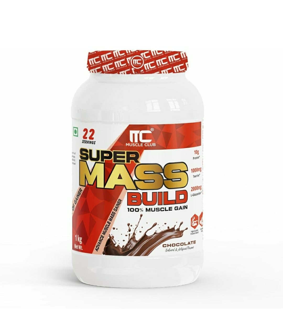 Muscle Club Super Mass Build 1kg