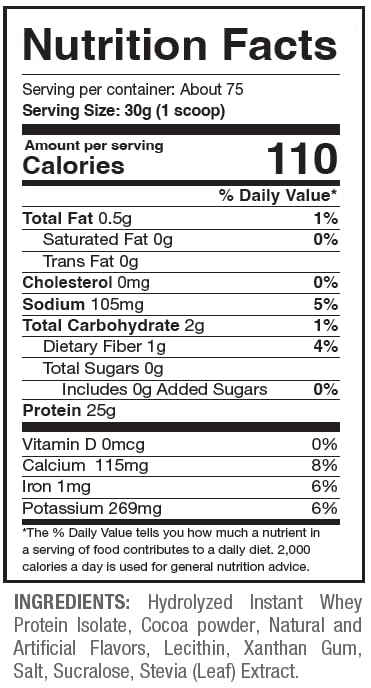 ANS Performance N-ISO Hydrolyzed Whey Protein Isolate 2.3kg