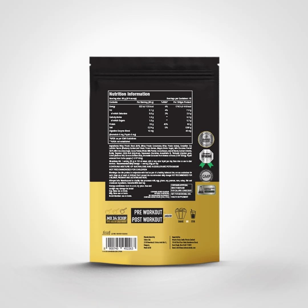 One Science Nutrition 100% Premium Whey Protein 454g