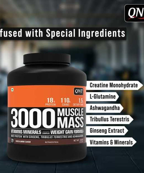 Qnt 3000 Muscle Mass 908g