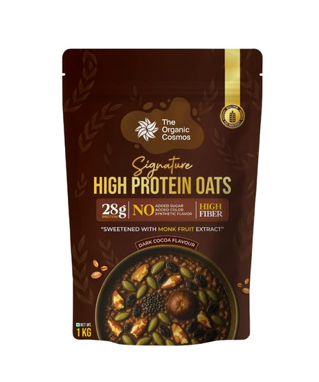 The Organic Cosmos High Protein Oats 1kg
