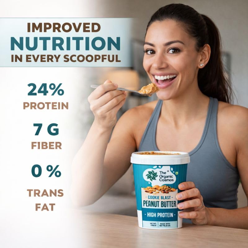 The Organic Cosmos Peanut Butter 1kg