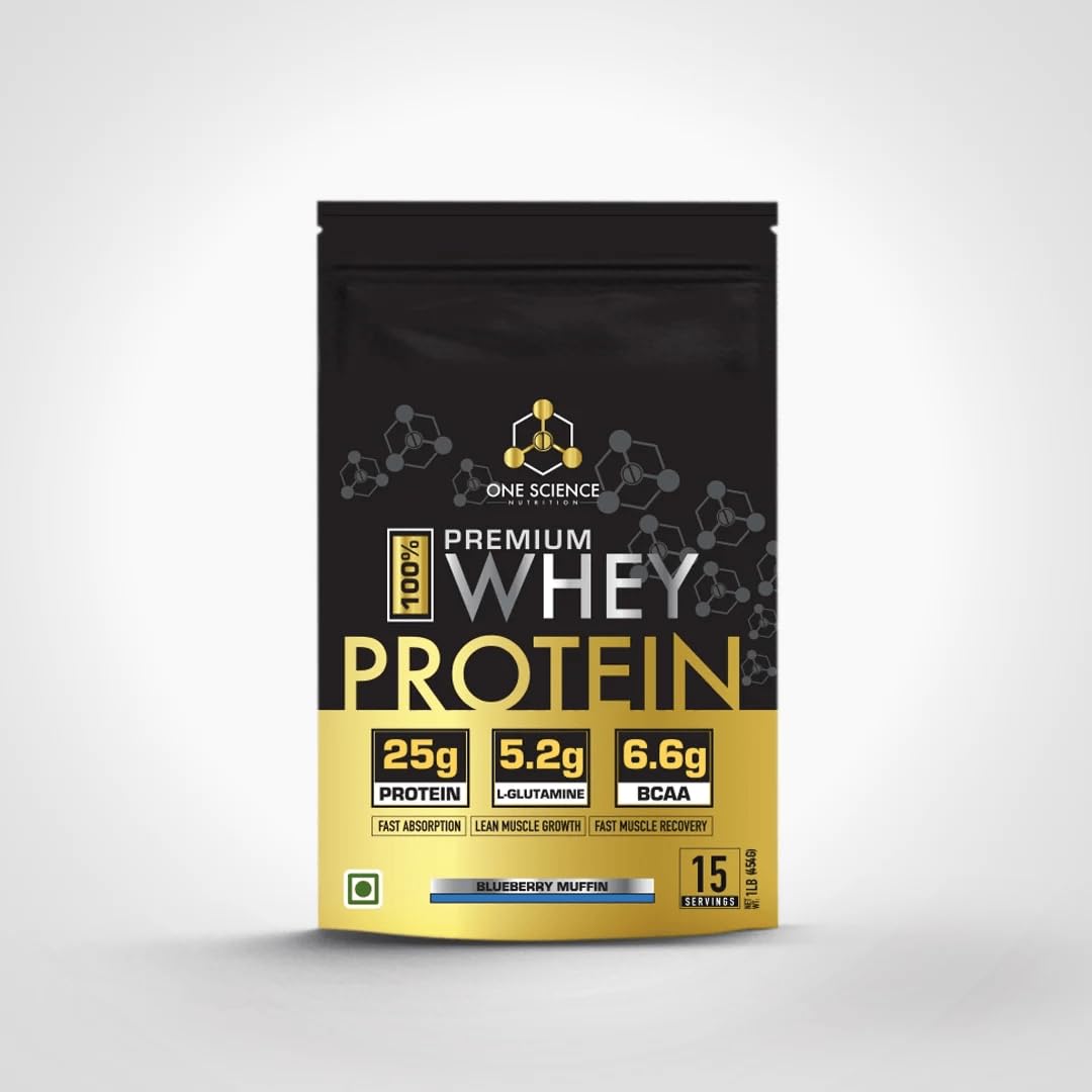One Science Nutrition 100% Premium Whey Protein 454g