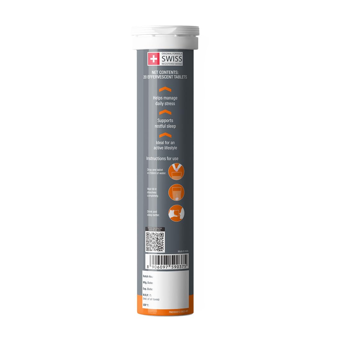 Fast&Up Magnesio Magnesium+zinc 20 Effervescent Tablets