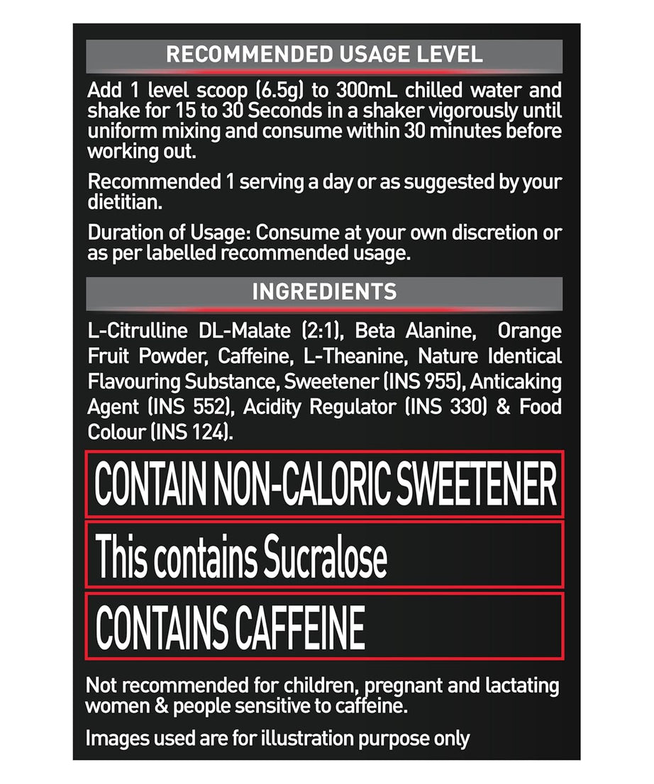MuscleBlaze Pre Workout 200 Extreme 100g