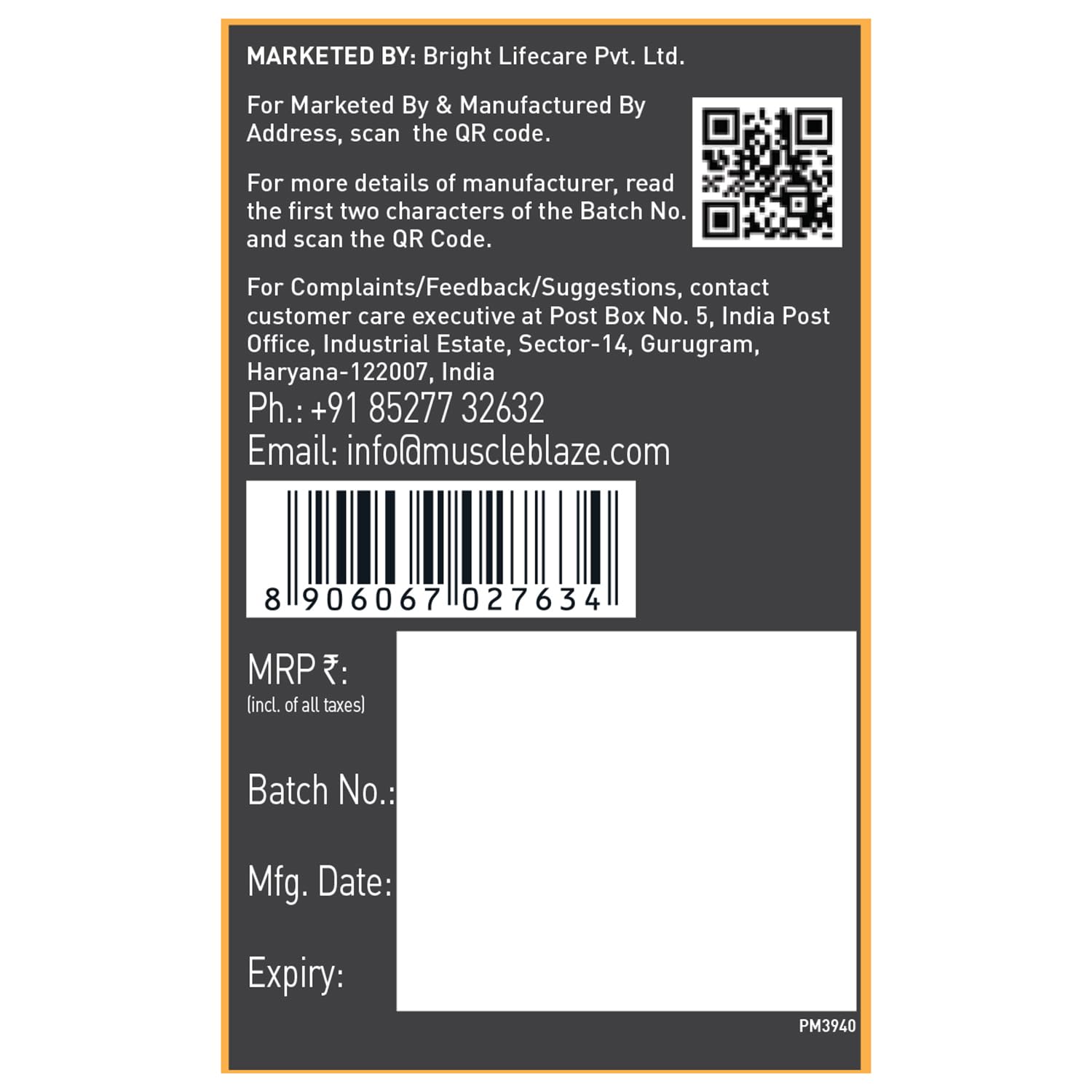 MuscleBlaze Whey Gold 4kg