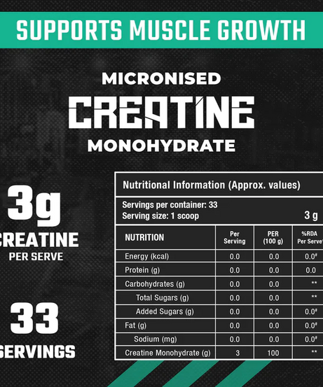 Foodstrong Micronized Creatine Monohydrate 100g