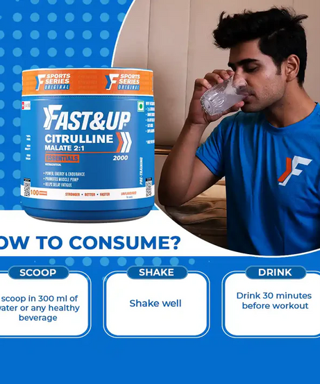 Fast&Up Citrulline Malate 2:1 Unflavoured