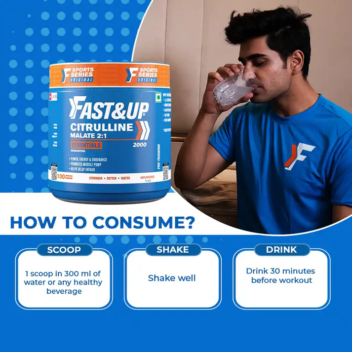 Fast&Up Citrulline Malate 2:1 Unflavoured