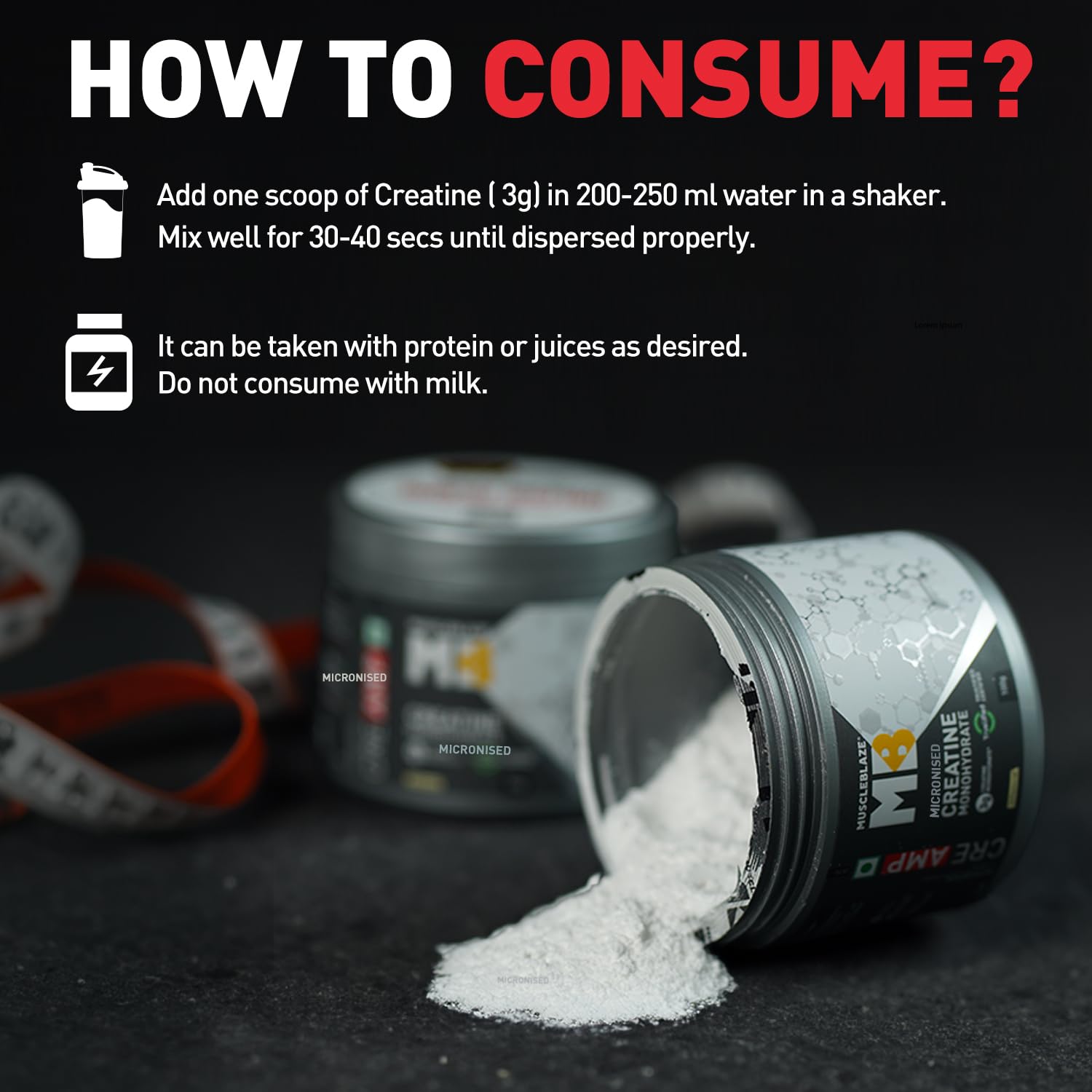 MuscleBlaze Creamp 100g