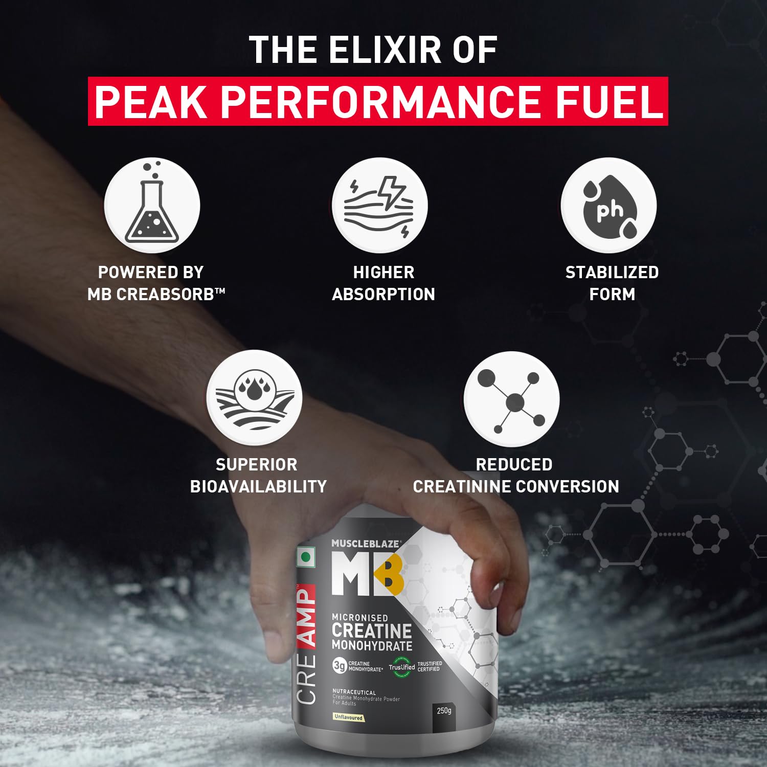 MuscleBlaze Creamp 250g
