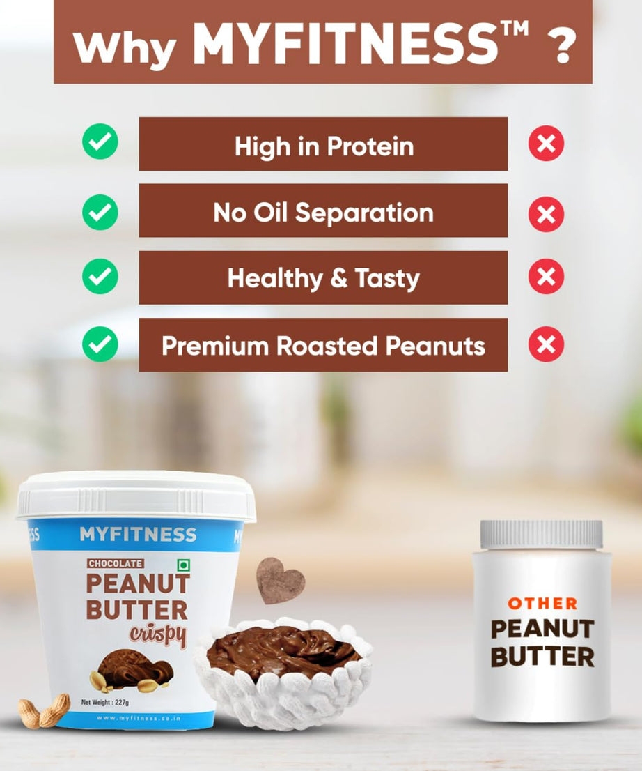 My Fitness Chocolate Peanult Butter Crispy 227g