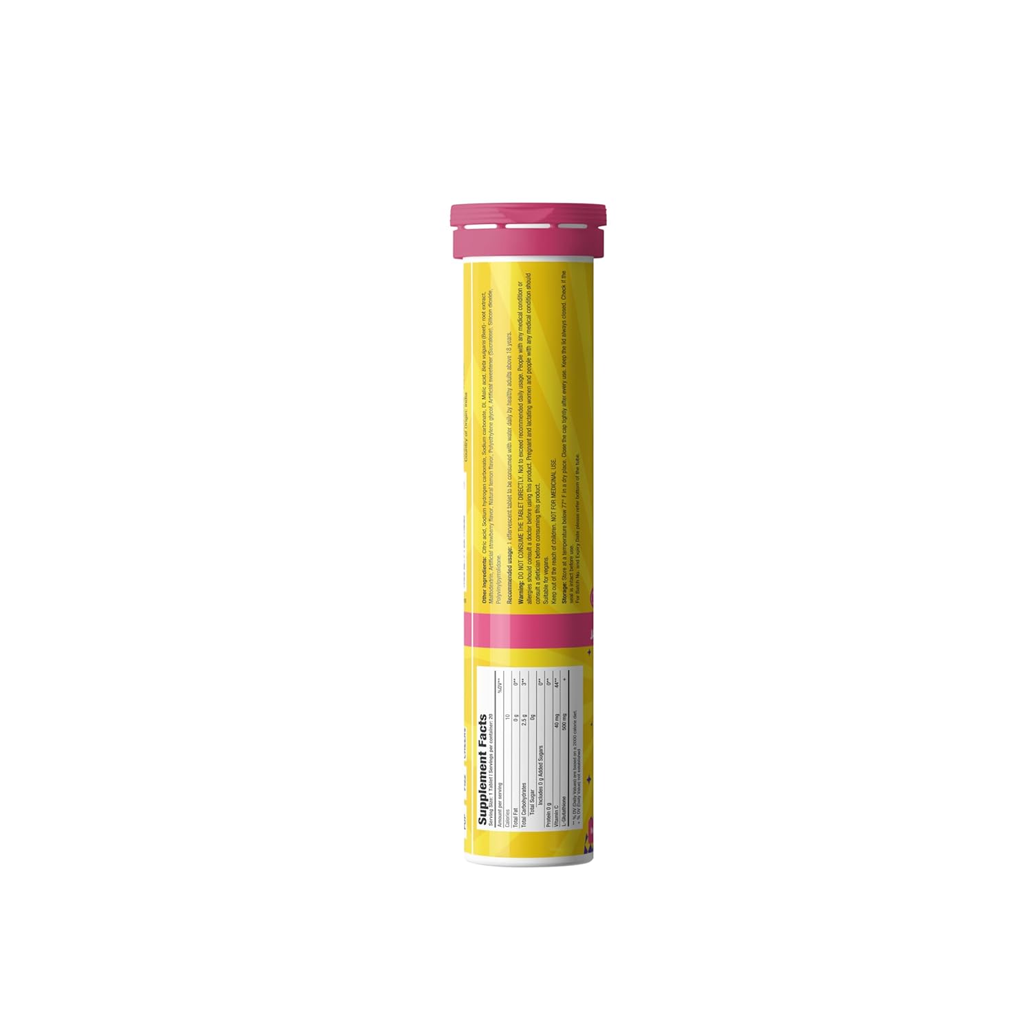 Fast&Up Chic Nutrix Glow Glutathione+Vit.C 20 Effervescent Tablets