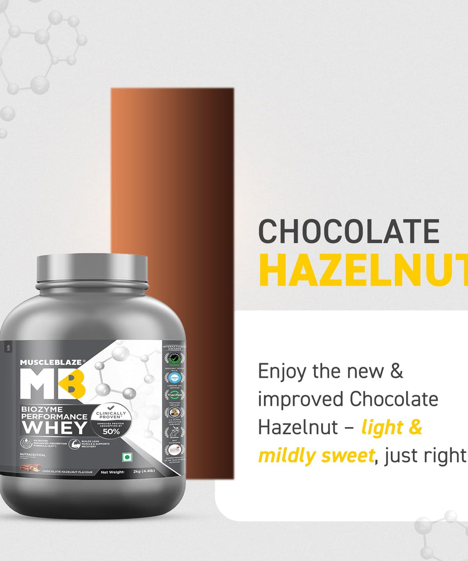 MuscleBlaze Biozyme Performance Whey 2kg