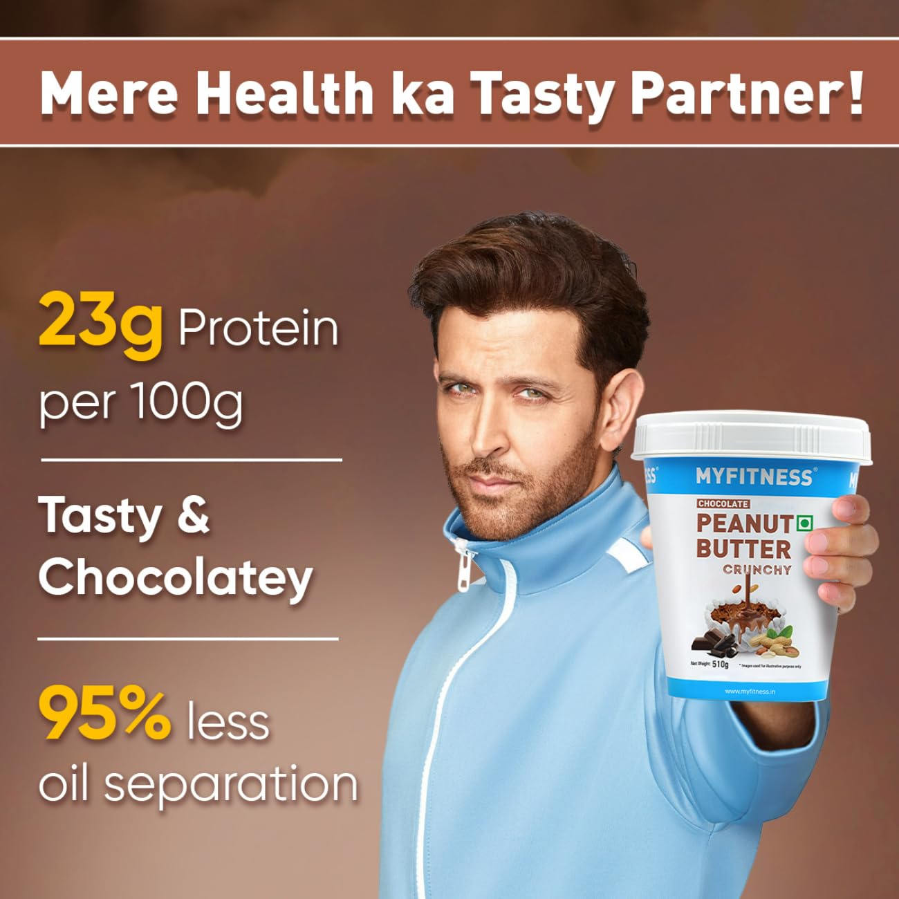 My Fitness Chocolate Peanult Butter Crunchy 227g