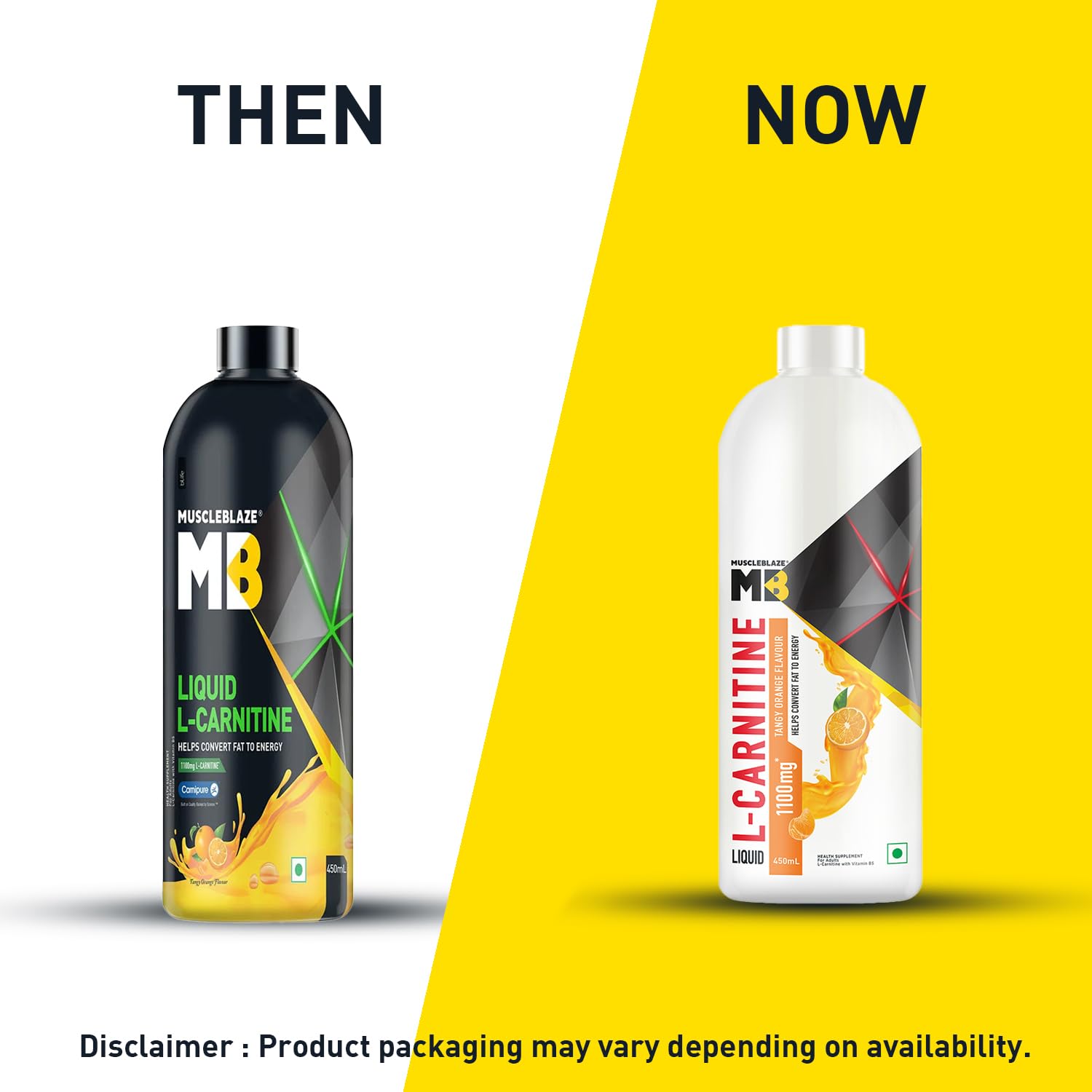 MuscleBlaze L-Carnitine 1100 Mg 450ml