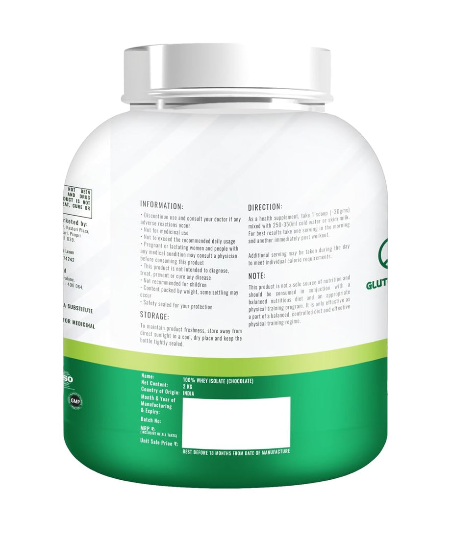 The Organic Cosmos Essential 100% Whey Isolate 2kg