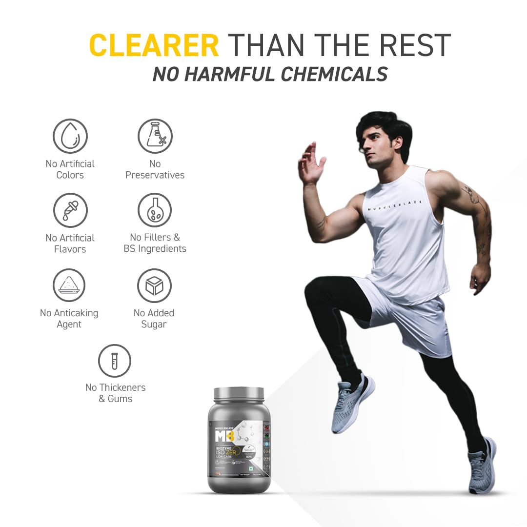 Muscleblaze Biozyme Iso Zero Low Carb 2kg