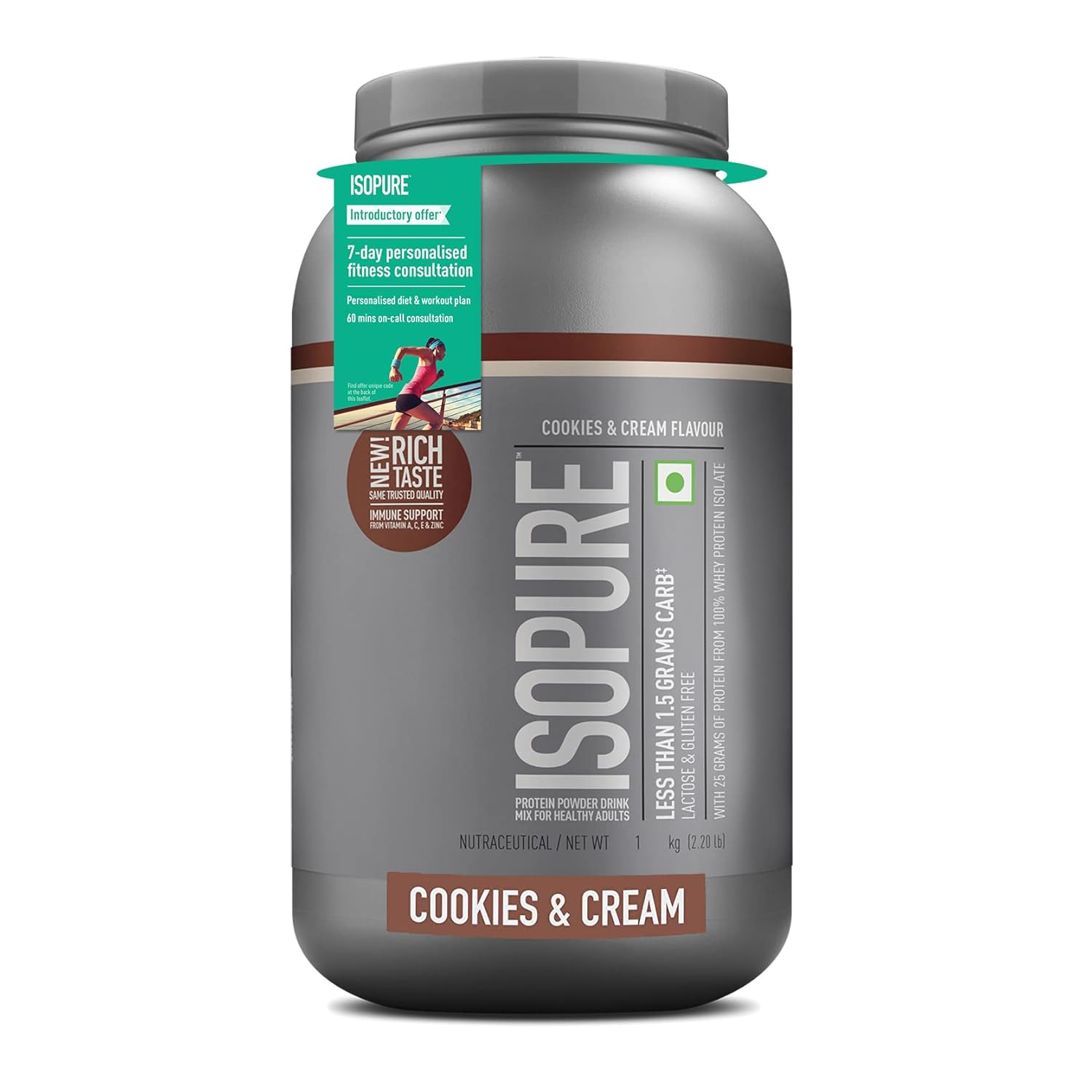 Isopure Low carb Whey Isolate 1kg