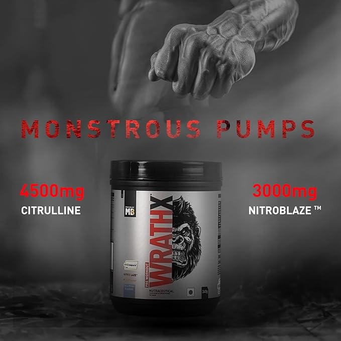 MB Wrathx Preworkout 340g