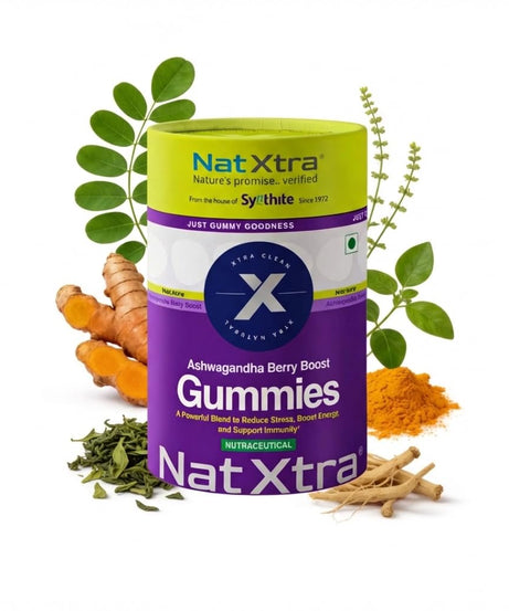 NatXtra Ashwaghanda berry boost Gummies