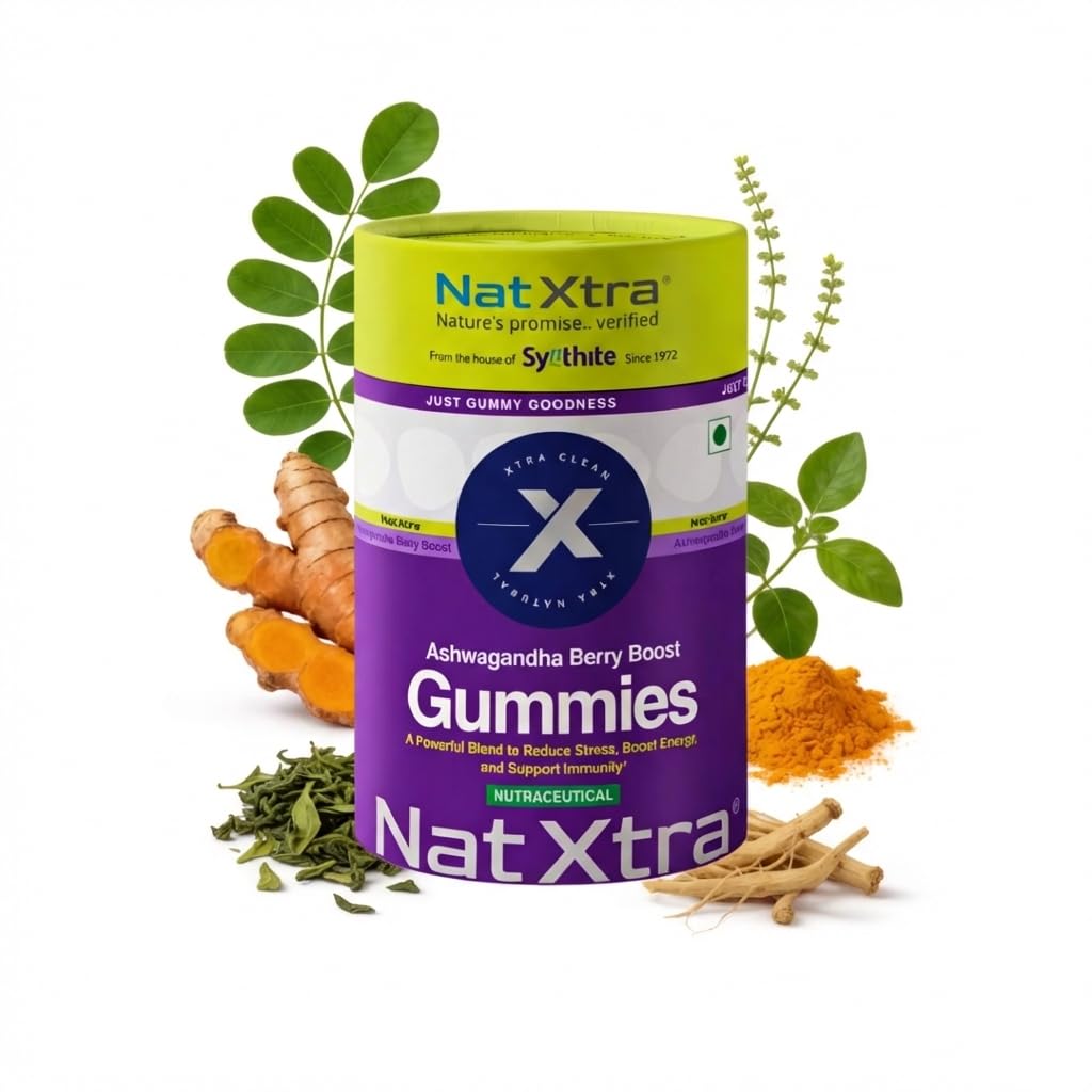 NatXtra Ashwaghanda berry boost Gummies