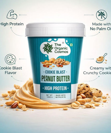 The Organic Cosmos Peanut Butter 1kg