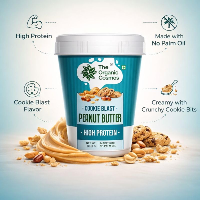 The Organic Cosmos Peanut Butter 1kg