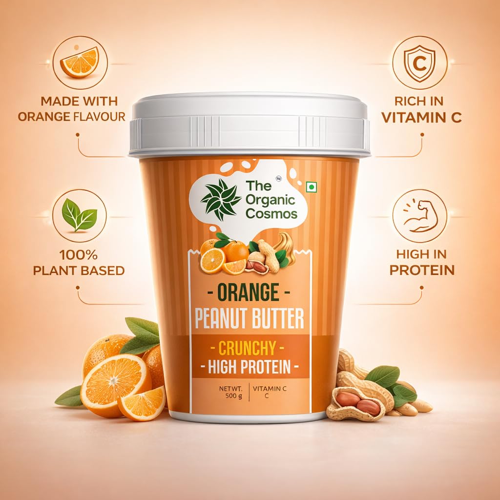 The Organic Cosmos Peanut Butter 500g