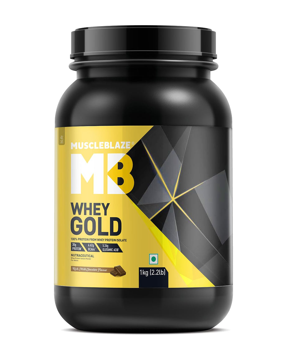 MuscleBlaze Whey Gold 1kg