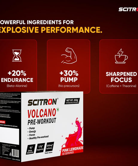 Scitron Volcano Pre-Workout 300g