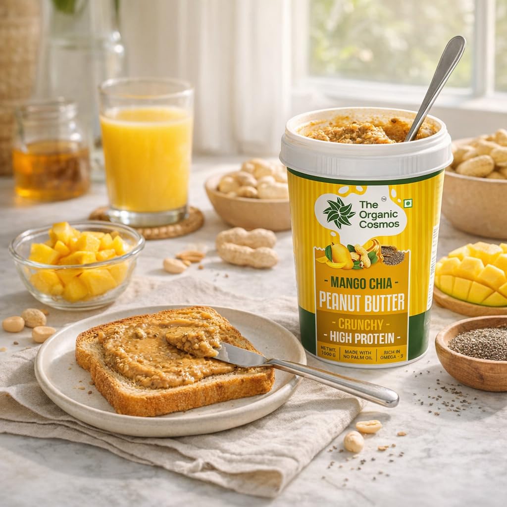 The Organic Cosmos Peanut Butter 1kg