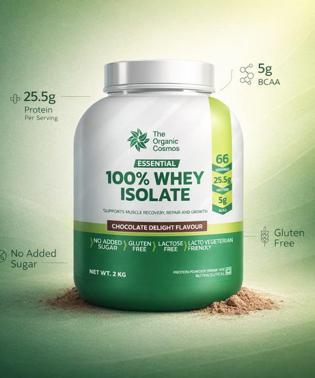 The Organic Cosmos Essential 100% Whey Isolate 2kg